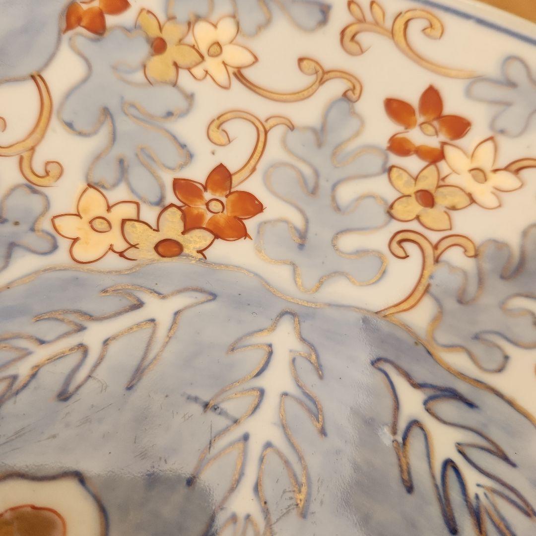 古伊万里金蘭手大皿