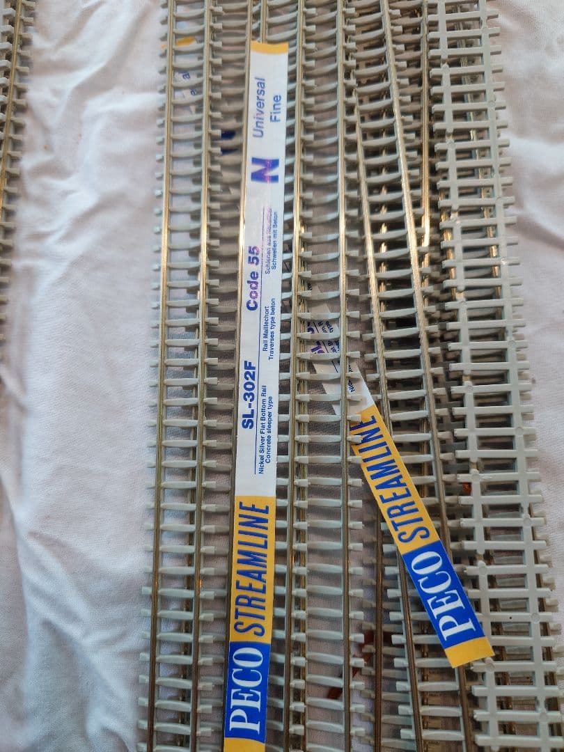 N PECO SL-302F　38本 シノハラ　ポイント　クロッシング 未使用