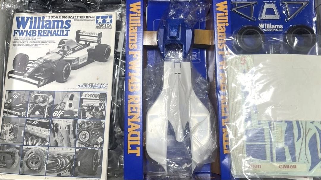 タミヤ模型1/12ウィリアムスFW14B