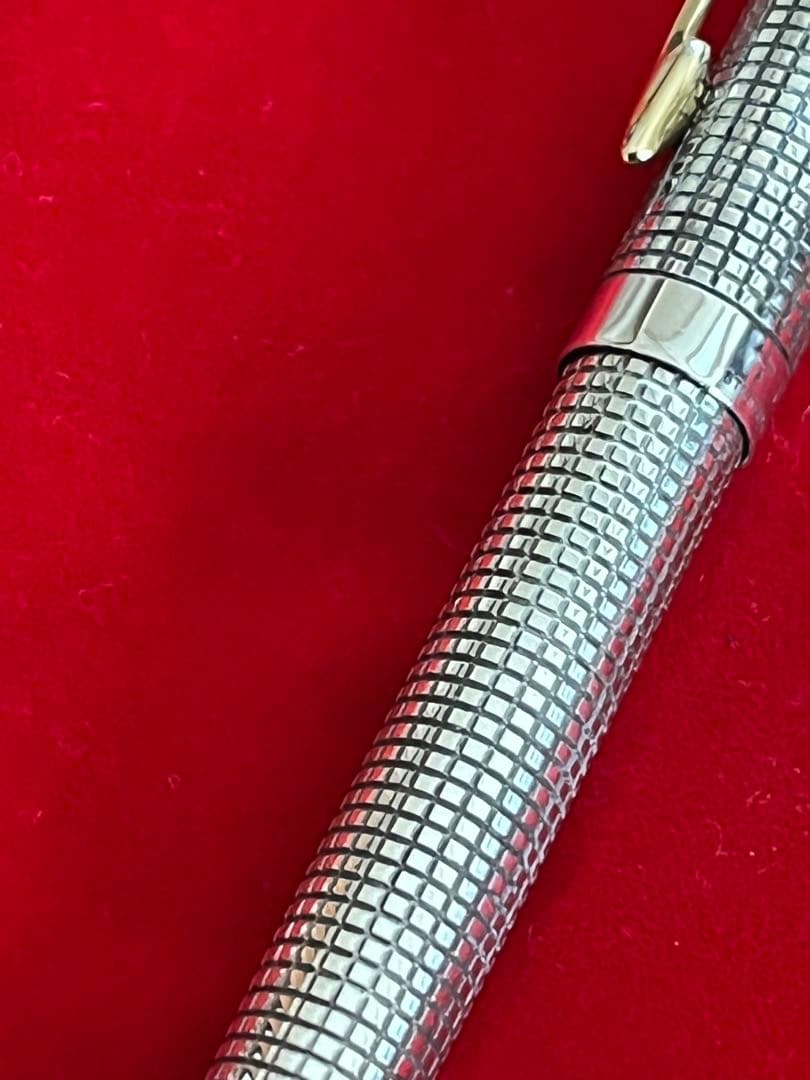 パーカーボールペン75 シズレ スターリングシルバーケース付‼️美品‼️