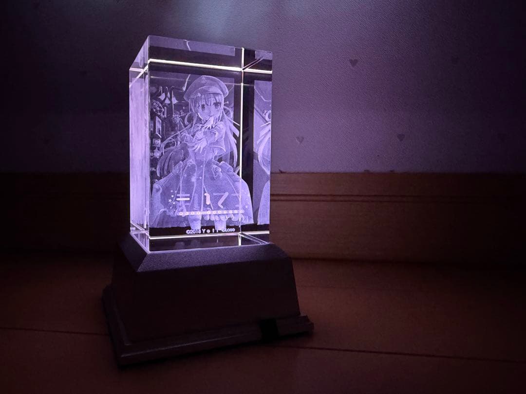 まいてつ クリスタルアート エビテン限定特典 台座付き