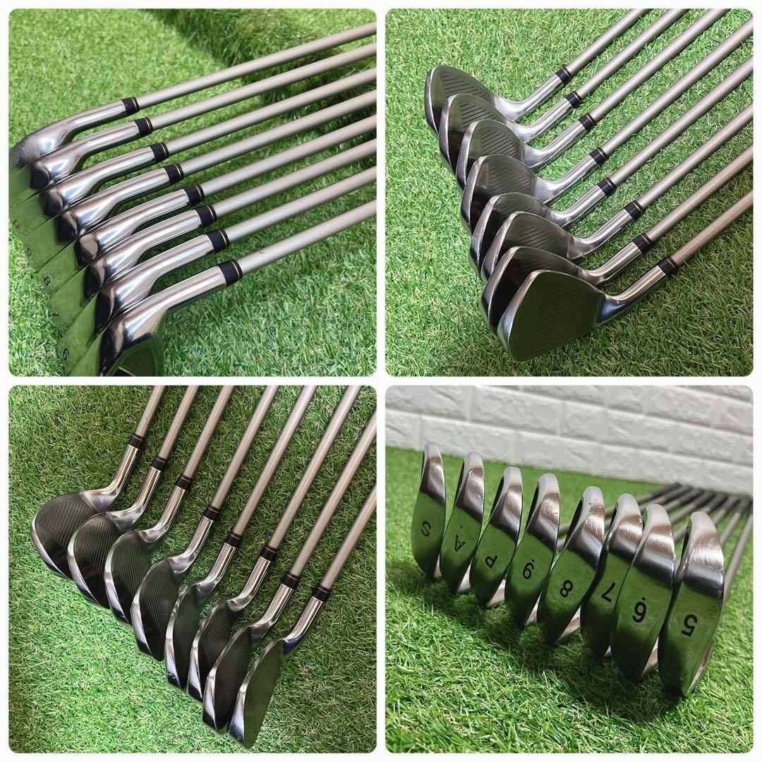 即戦力 初心者に優しい HI-BRID レディースゴルフクラブ豪華12本セット