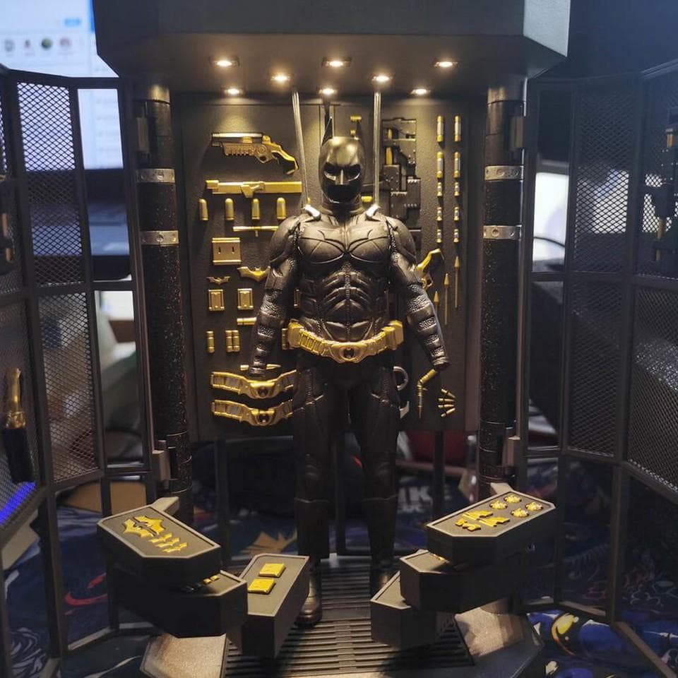 Nota Studio 1/12 バットマン 武器格納庫 バットスーツ付き