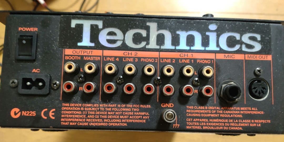 ROLAND DJ-1000 動作確認済み　送料込み　DJミキサー