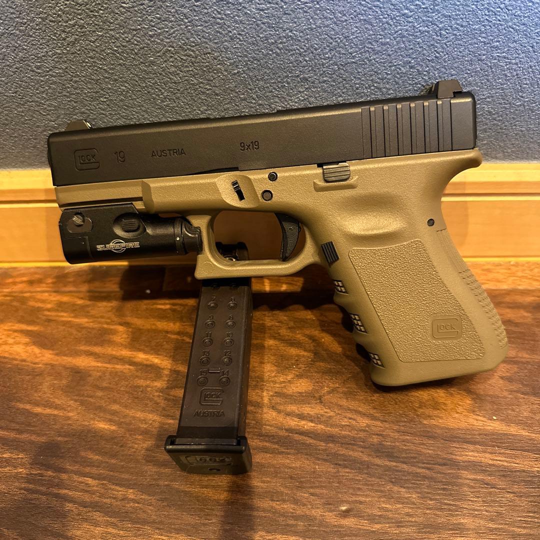 【セール】東京マルイ　G19　カスタム　GBB