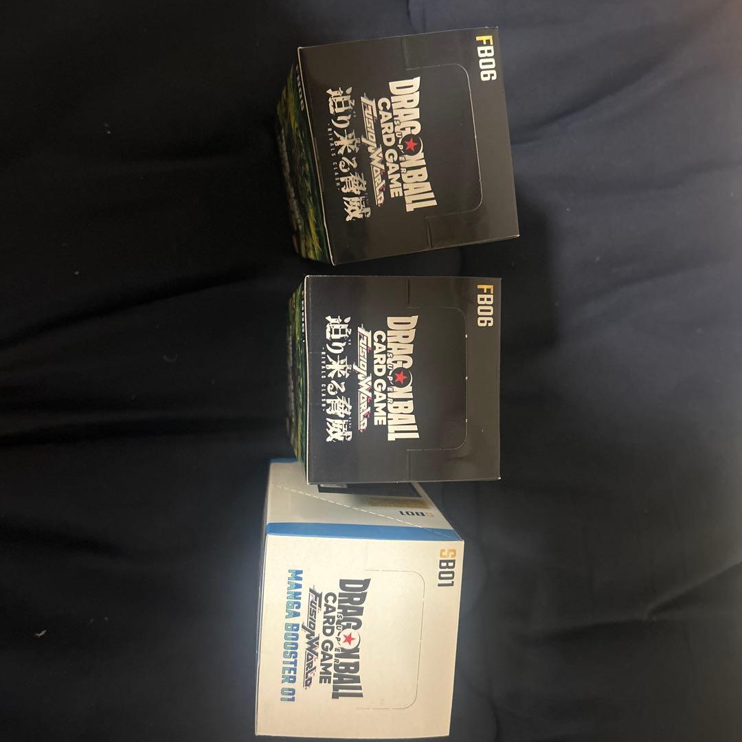 ドラゴンボール マンガブースターテープ付1BOX 迫り来る脅威テープ付2BOX