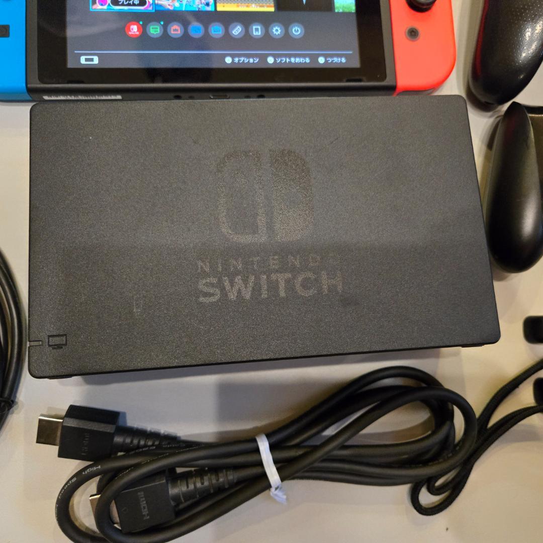 「Nintendo Switch 本体＋純正プロコンセット 美品 128G SD