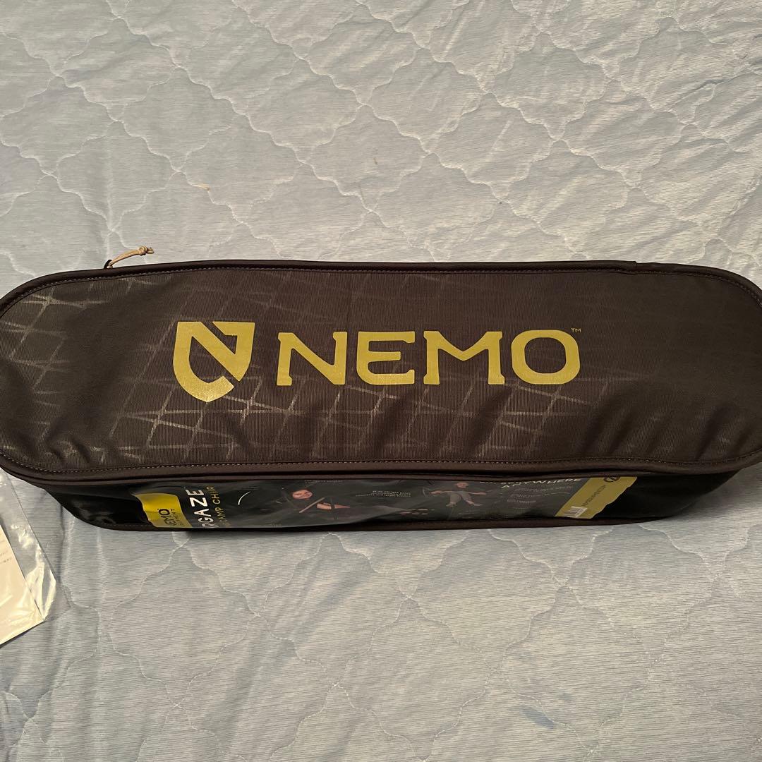 NEMO(ニーモ) スターゲイズ リクライニング キャンプチェア　ブラック