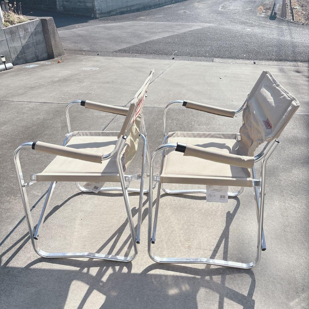☆廃盤カラー☆コールマン　デッキチェア　　（キャプテンチェア）２脚セット