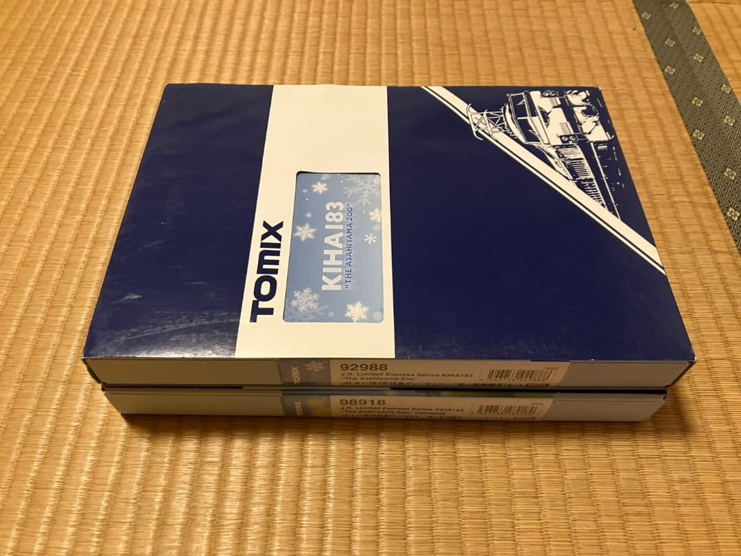 TOMIXJRキハ183系 特急ディーゼルカー旭山動物園号92988 98918