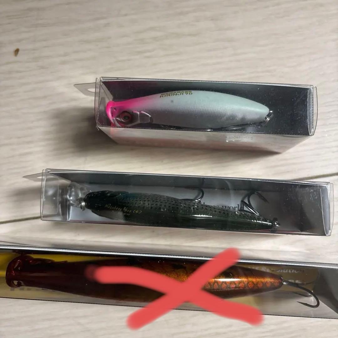 メガバスルアー カゲロウ、キリンジ、X-80SW