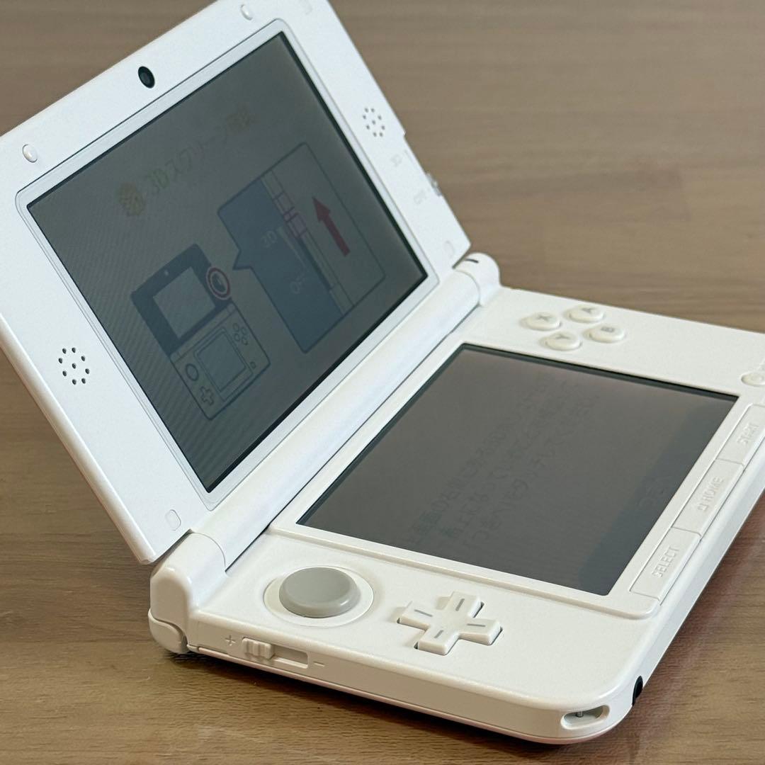 6-253【ほぼ未使用】ニンテンドー3DS LL ピンク×ホワイト