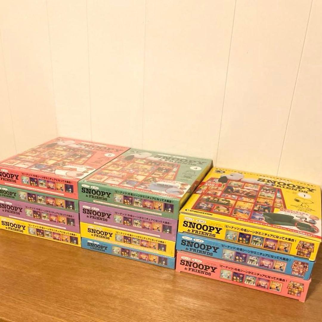 未使用品　SNOOPY & FRIENDディアゴスティーニ 1〜11 フィギュア
