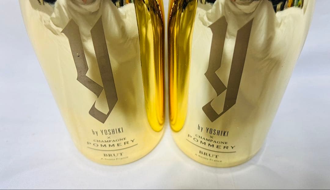 2本セット！ワイ バイ ヨシキ x シャンパーニュ ポメリーブリュット　未開封