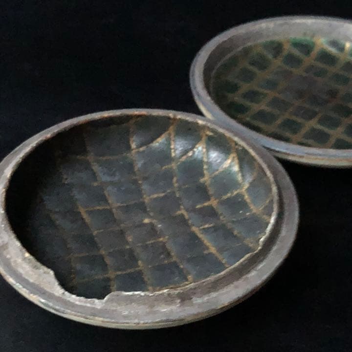 古美術品◼️謎の入れ物が蔵から出て来ました、古い陶器、香合