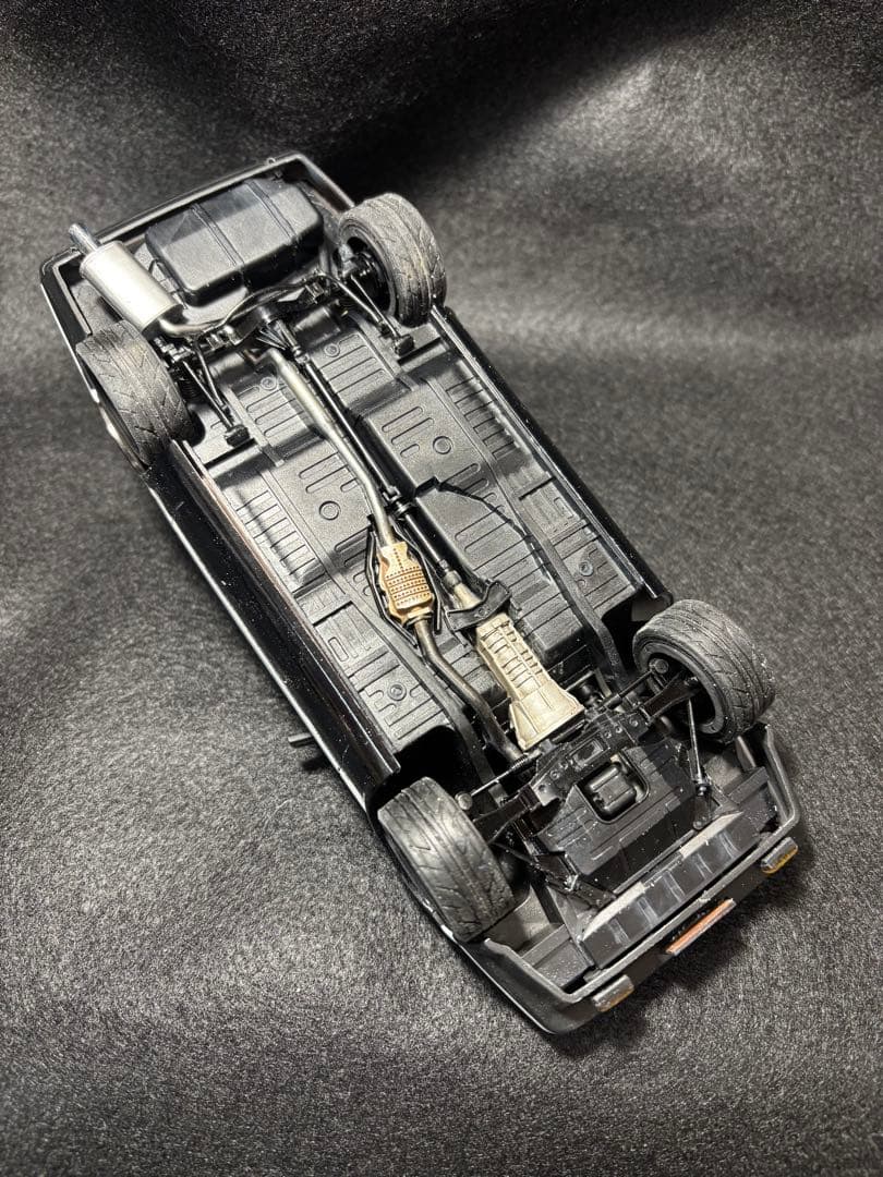 イニシャルD 藤原拓海　AE86トレノ　アオシマ1/24 全塗装完成品