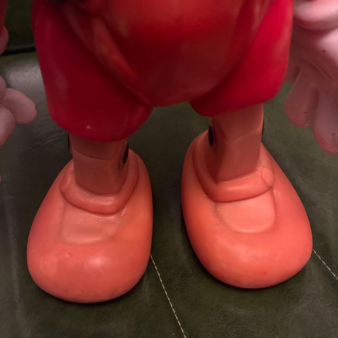 希少 ディズニー ピノキオ ラバー スクイーク ドール ソフビ ファモサ社