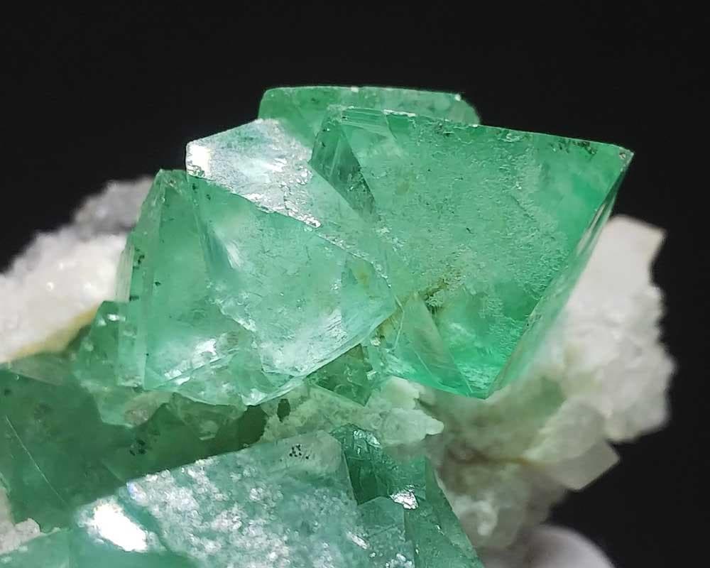 453 フローライト ＆ クォーツ パイライト 蛍石