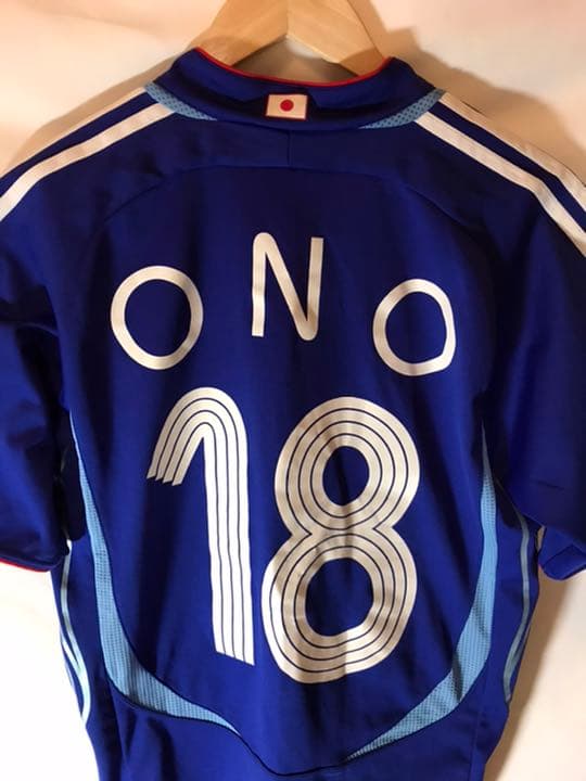 正規品 adidas 日本代表「18」小野伸二 半袖 S ユニフォーム