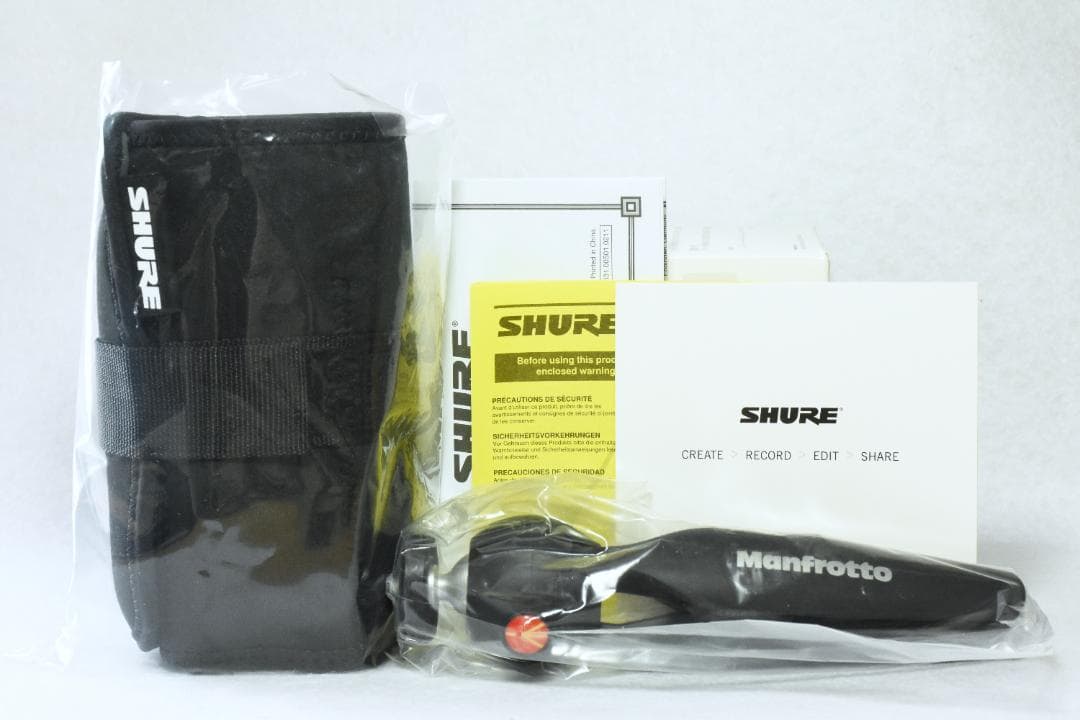 訳あり Shure MV88+ ＆ Rycote製 ウインドジャマー