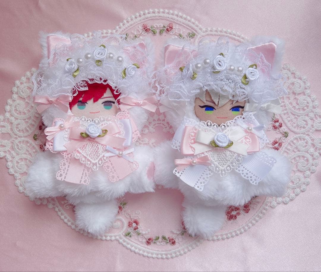 ぬい服 10cm おすわり(左・右)