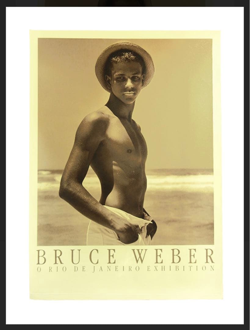 レア！BruceWeber ブルースウェーバー　ポスター　vintage