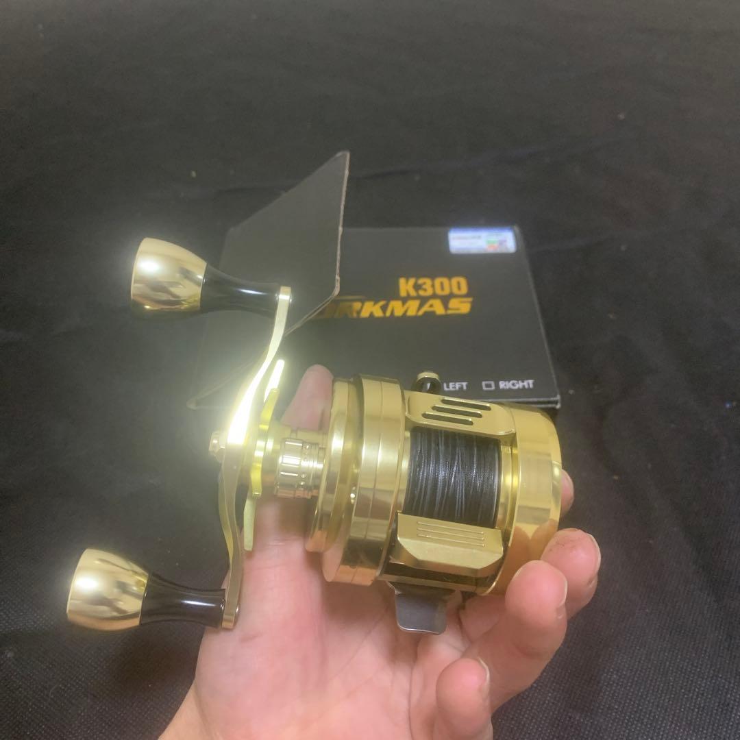 KORKMAS K300 ベイトリール ゴールド