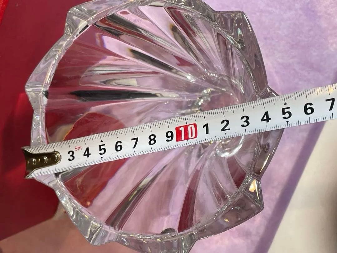 yoshi 　　　　　　　クリスタル バカラ花瓶