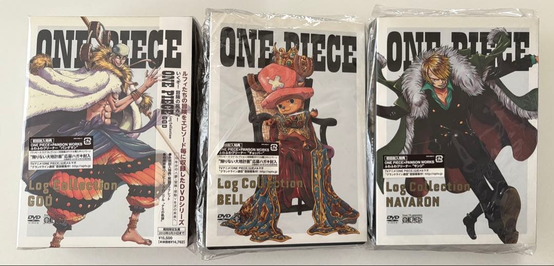 ONE PIECE Log Collection 購入特典付きDVD18巻セット