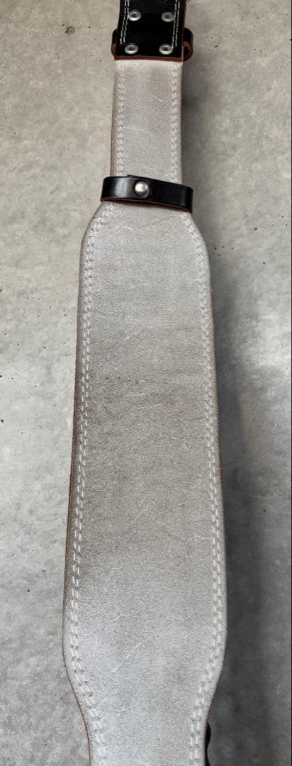 OJ　美品✨GOLD'S GYM EX レザーベルト 本革 Lサイズ