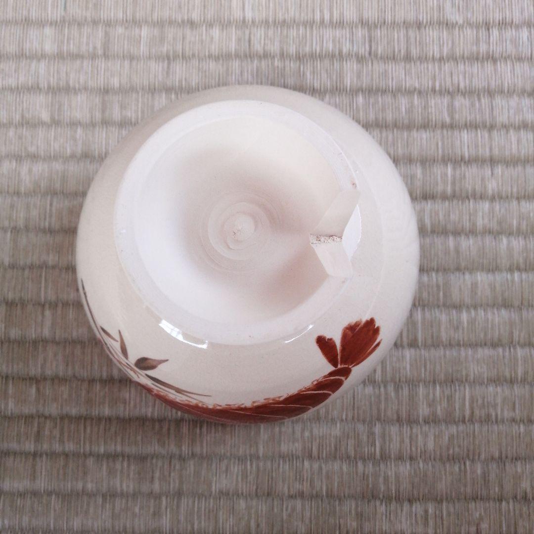 布志名焼　雲寅窯　舟木康定　海老図茶碗　共箱