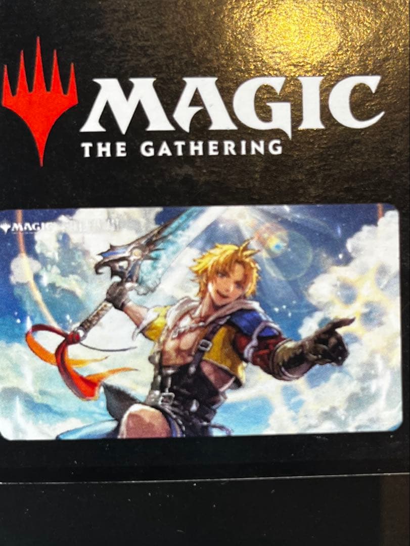 MTG×FF プレイマット　ティーダ　ファイナルファンタジー