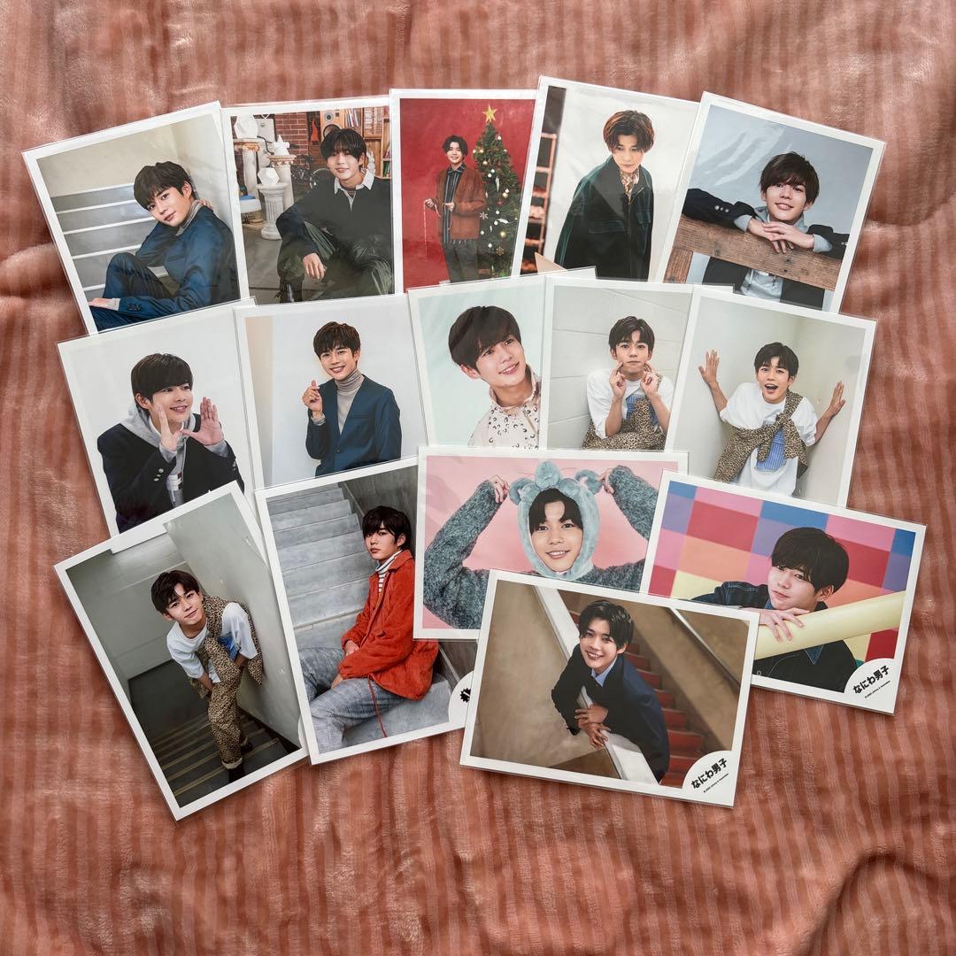 なにわ男子　長尾謙杜　公式写真　ジャニショ　ファミクラ　262枚セット