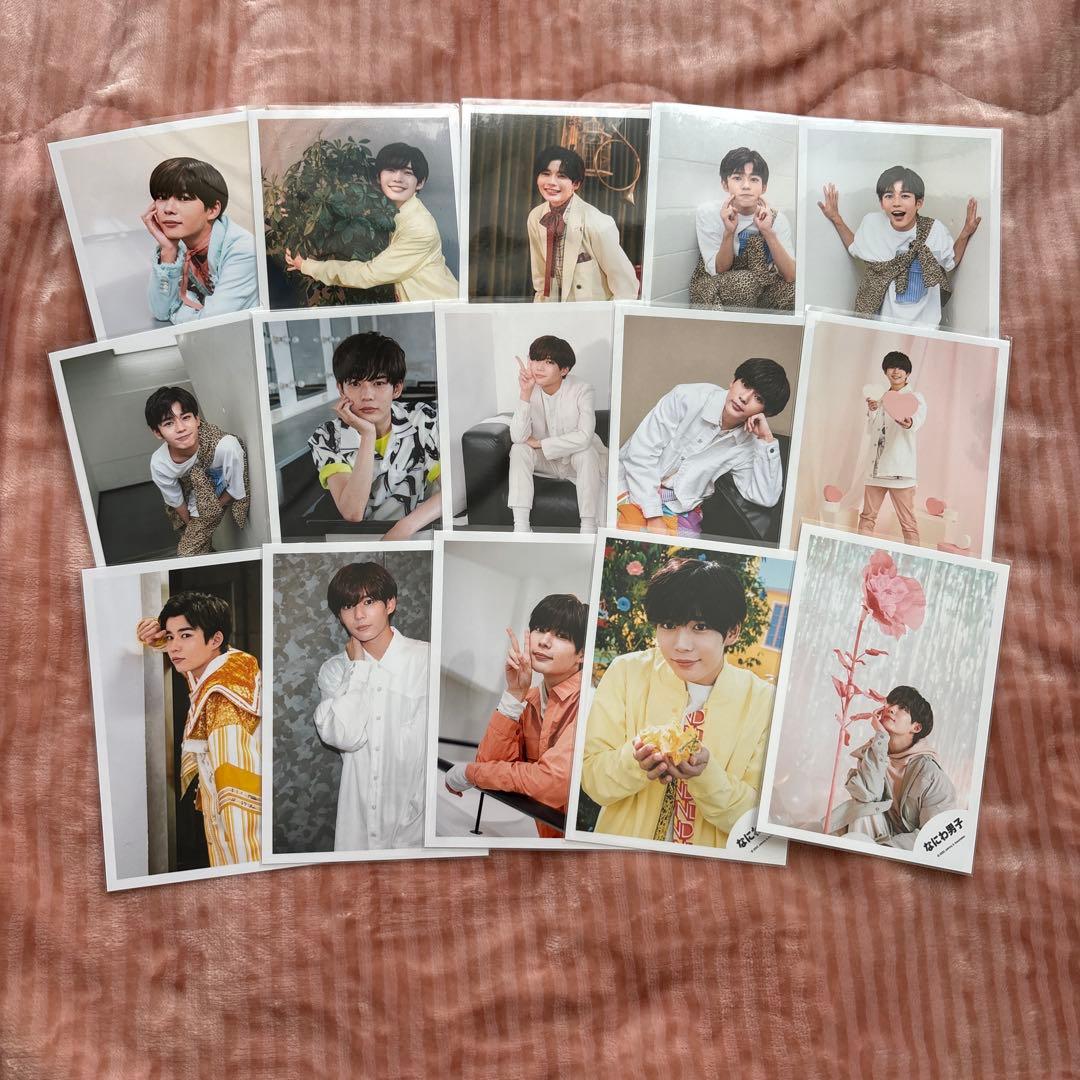 なにわ男子　長尾謙杜　公式写真　ジャニショ　ファミクラ　262枚セット