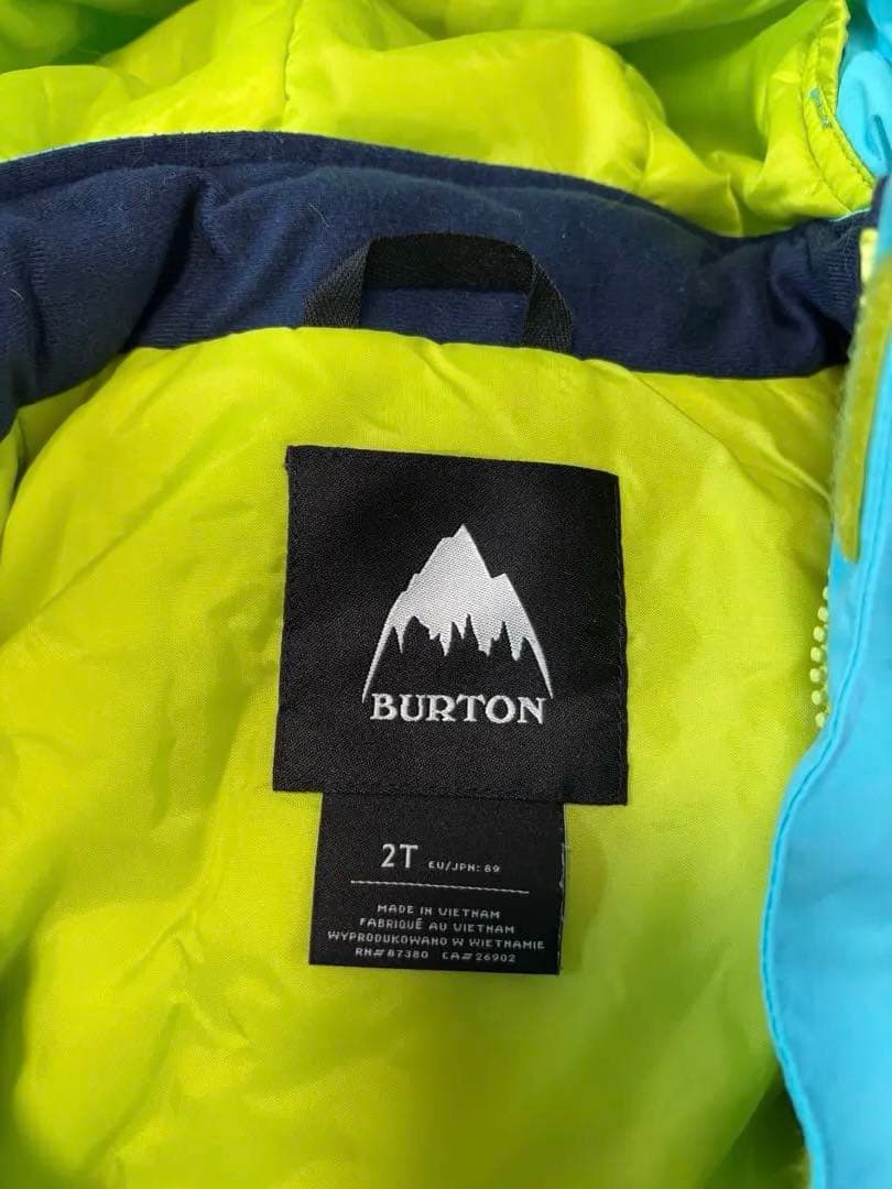 美品♡ Burton 子ども用スキーウェア 2T♡90〜