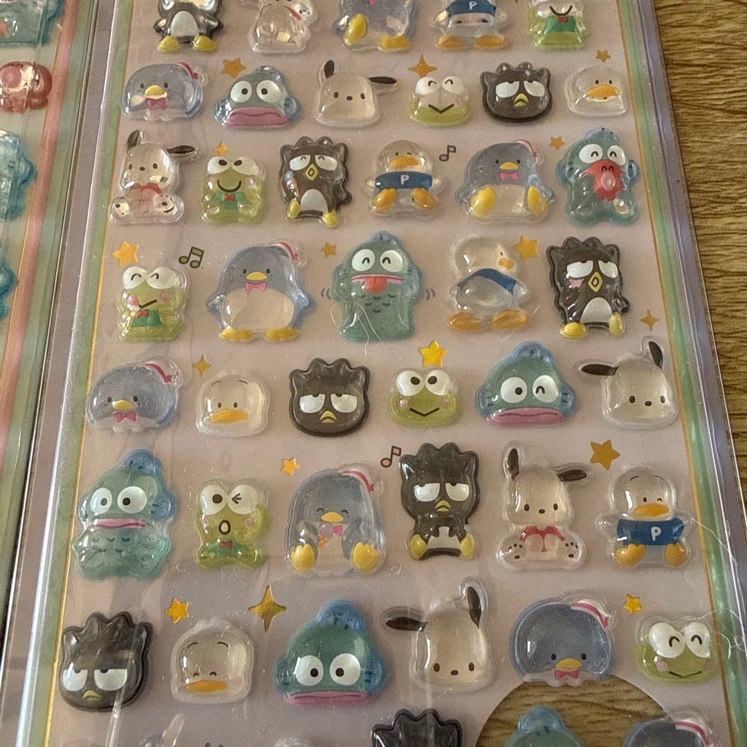 ボンボンドロップシールミニ　サンリオ