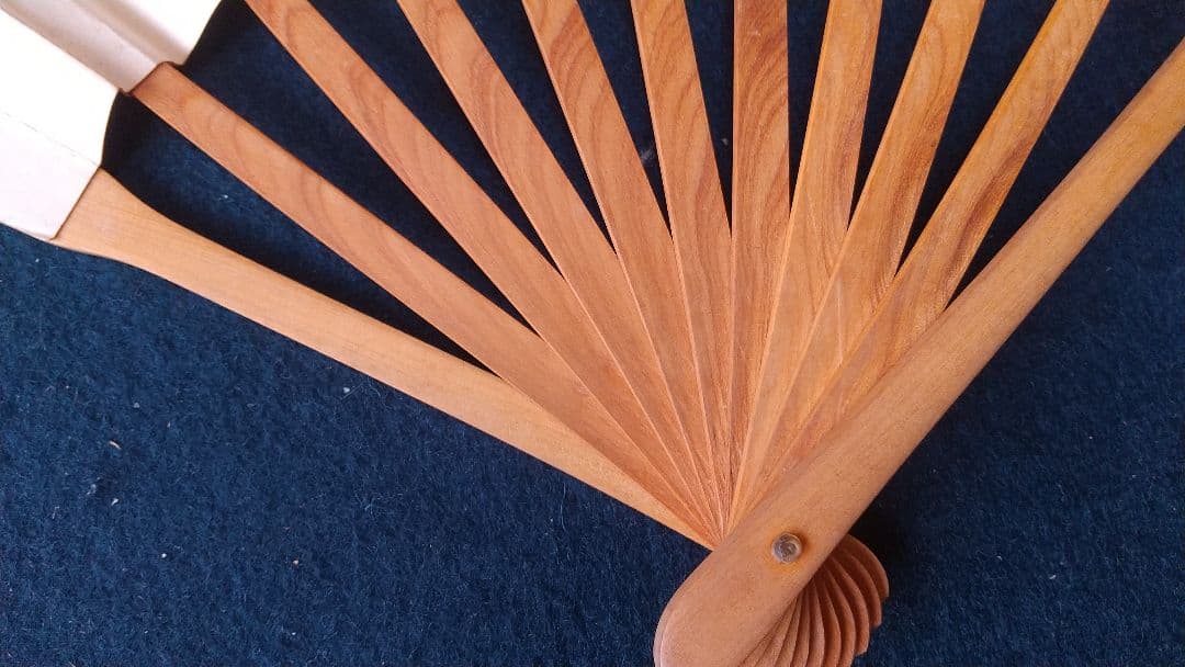 子安刻？ 扇子C 画家不明 中国 舒蓮記監製 頂布五層