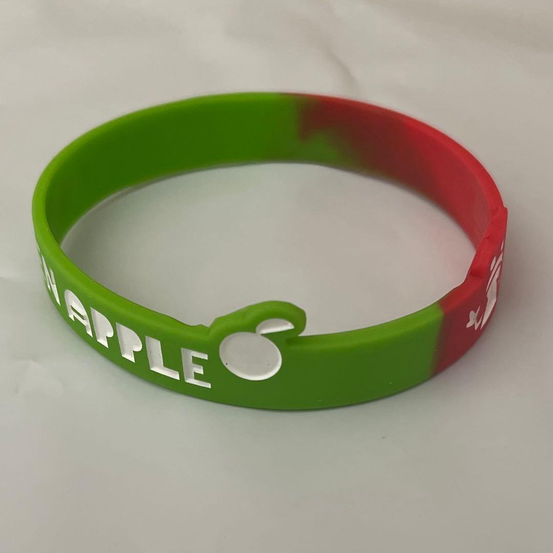 ヨ*タ様 Mrs.GREEN APPLE 初期　ラバーバンド　赤色のグリッター