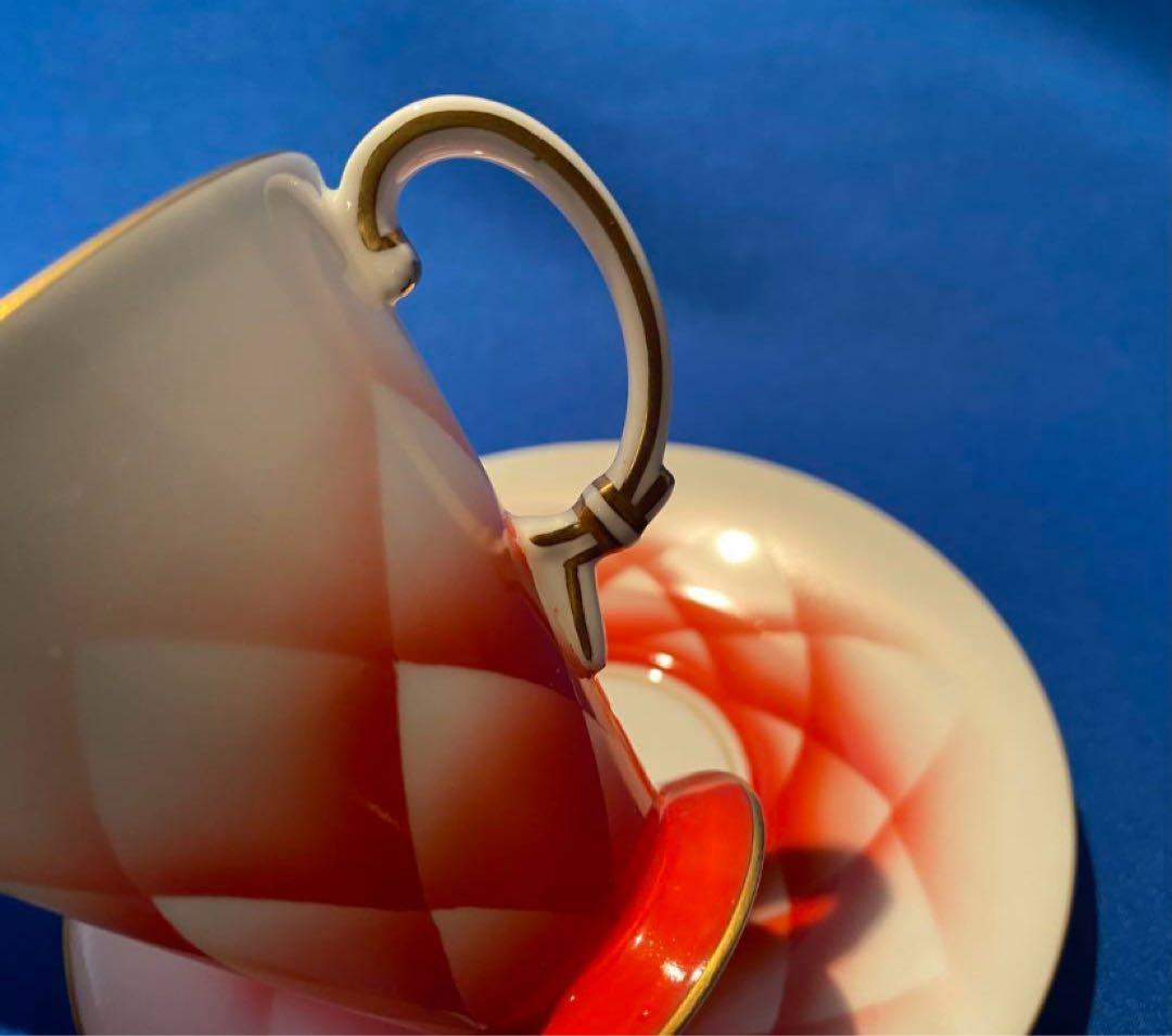 オールドノリタケ ボーンチャイナ デミタスカップ＆ソーサー 1客