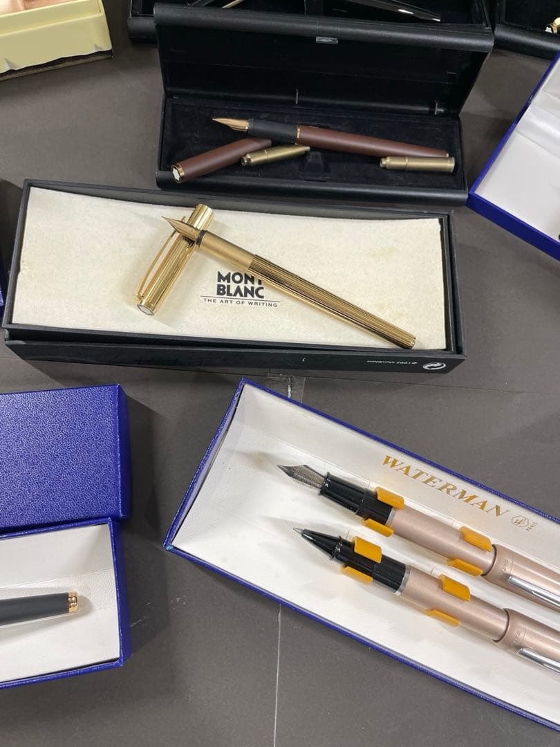 d*3様 MONTLANC Pelikan Waterman 万年筆セット 未使