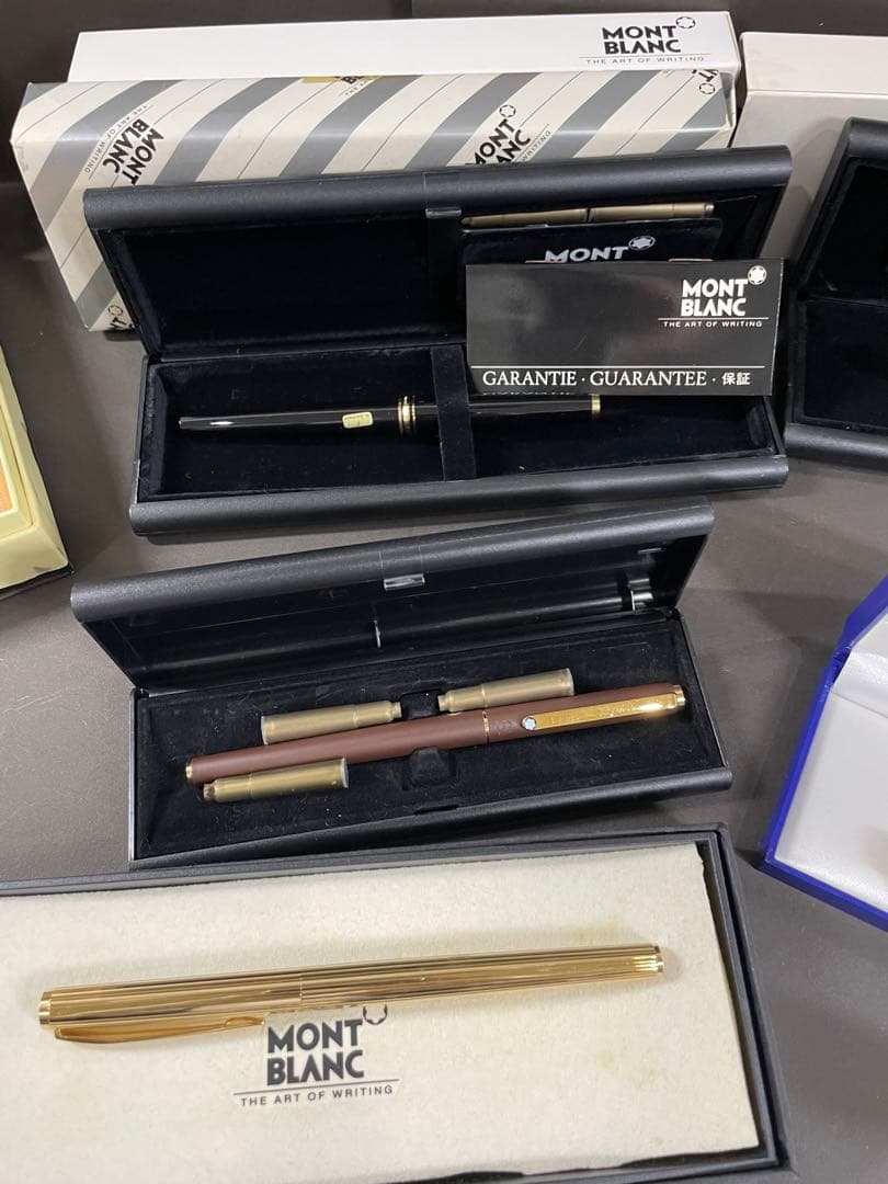 d*3様 MONTLANC Pelikan Waterman 万年筆セット 未使