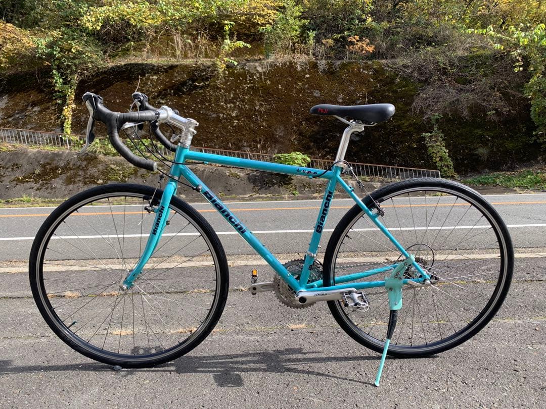 【即乘】送料無料BianchiロードバイクLupo SHIMANO3X9S27速