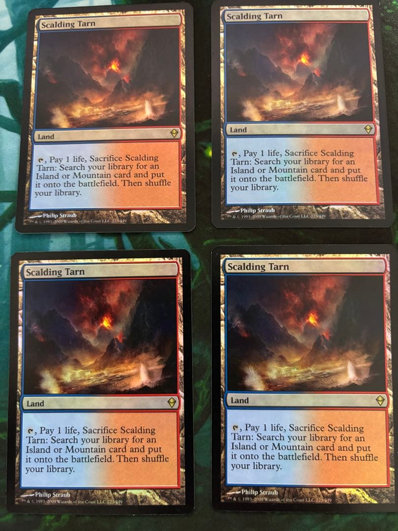 沸騰する小湖　ZEN版　英語FOIL 4枚セット