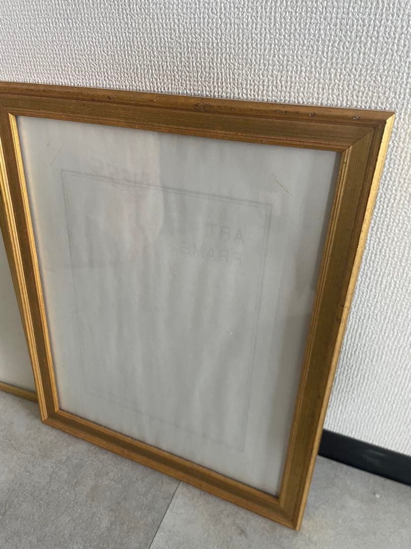 A3対応 大判 ゴールド額縁 外寸39×46