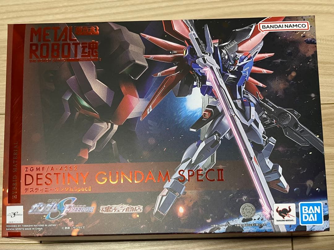 デスティニーガンダム SpecII メタルロボット魂 光の翼エフェクトセット