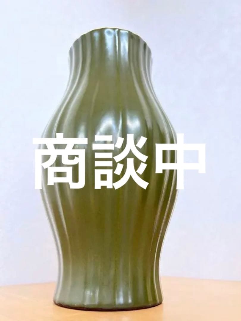 中国清乾隆年製銘茶末釉花瓶官窯唐物アンティーク古美術品　骨董コレクション江戸青磁