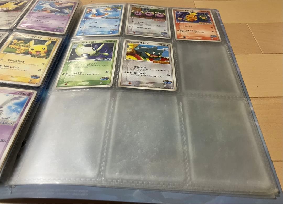 ポケパーク2005 限定ポケモンカード23枚セットプレミアムファイルブルーシート