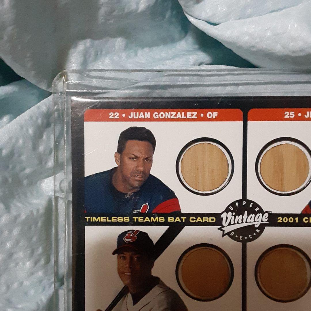 バットカード　インディアンズ　ガーディアンズ　MLB