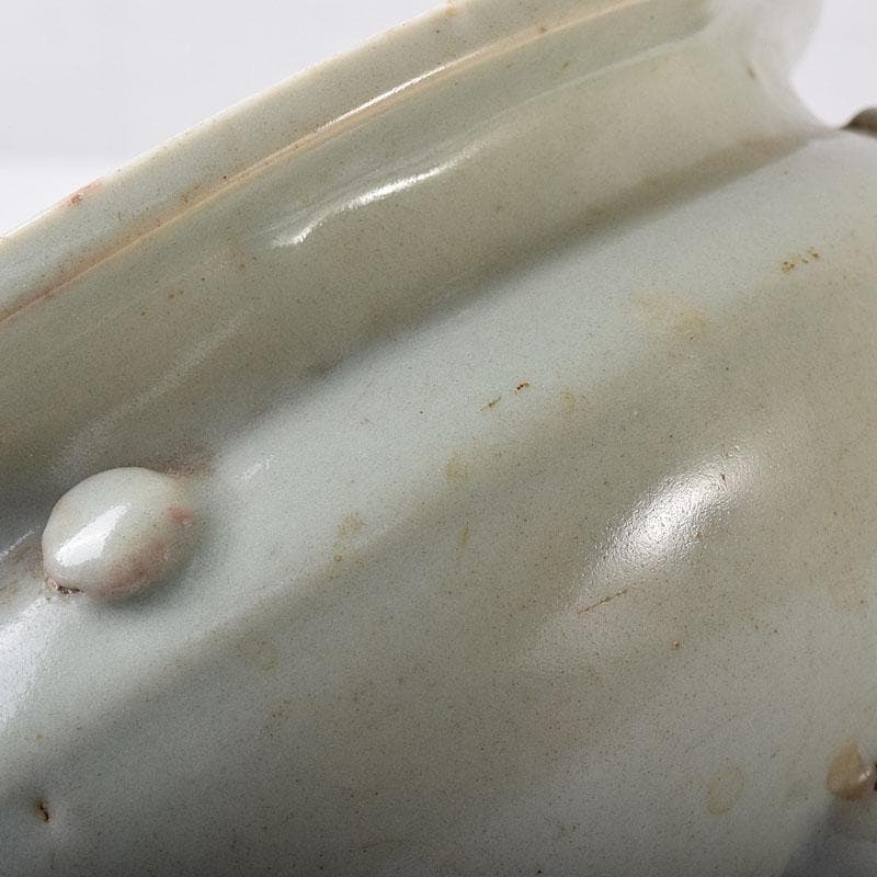 中国　青白磁　三つ足香炉　C　R8775