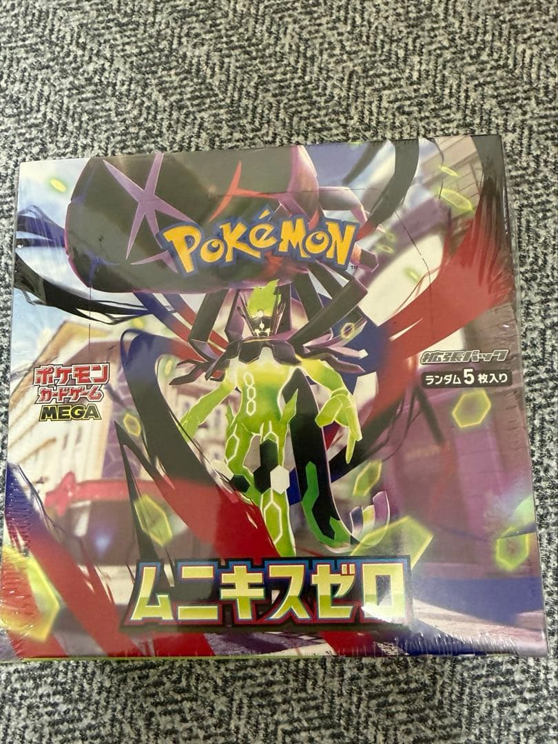 ポケモンカード　ムニキスゼロ　シュリンク付きbox
